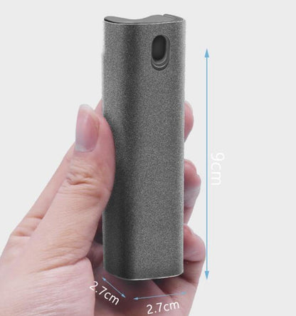 2-i-1 ScreenCare Kit™ – Mikroﬁber & Rengöringsverktyg för Alla Skärmar