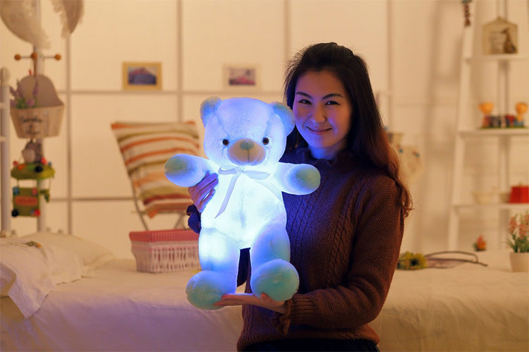 GlowBear™ – Magisk LED Nalle som Lyser i Färgskiftningar