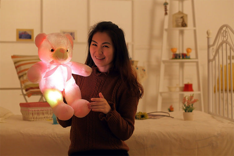 GlowBear™ – Magisk LED Nalle som Lyser i Färgskiftningar