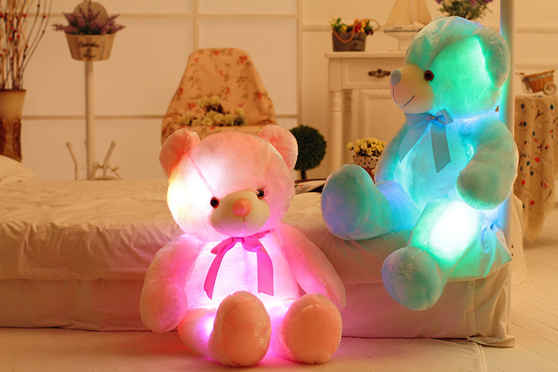 GlowBear™ – Magisk LED Nalle som Lyser i Färgskiftningar