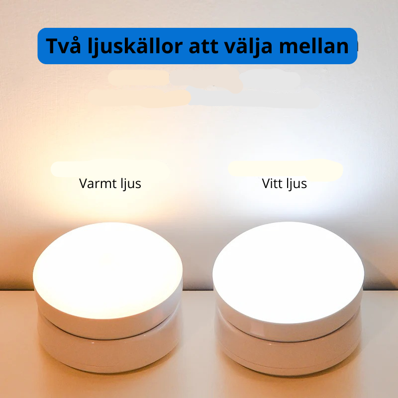 Lumori Rotate™ – Rörelsesensor LED-lampa med 360° justerbar vinkel