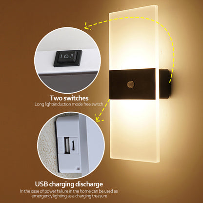 Lumori Sense™ USB-Laddbar Vägglampa med Rörelsesensor